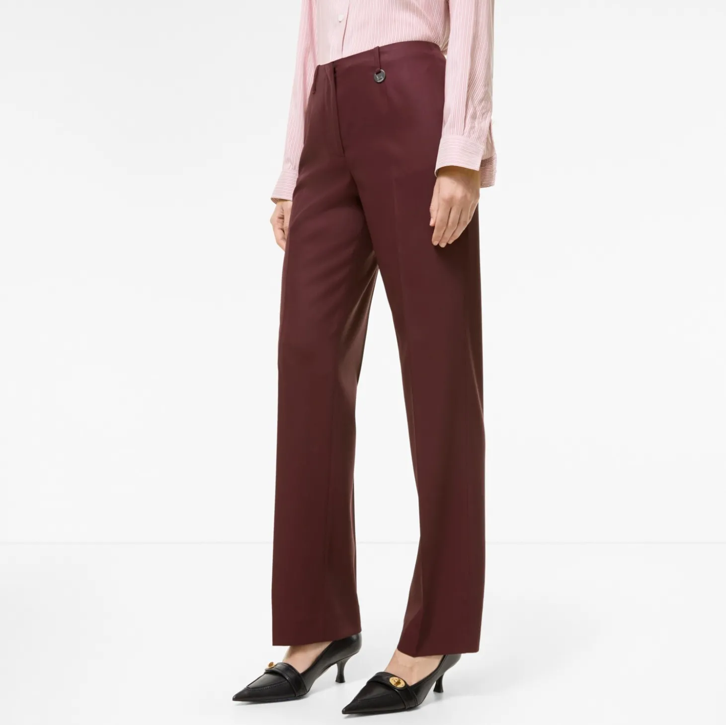 Wool Tailored Trousers